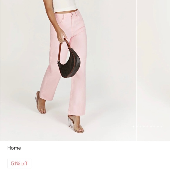 MESHKI mid rise blush jeans - Picture 5 of 6